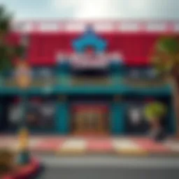 Scarlet Pearl Casino exterior view showcasing its vibrant architecture