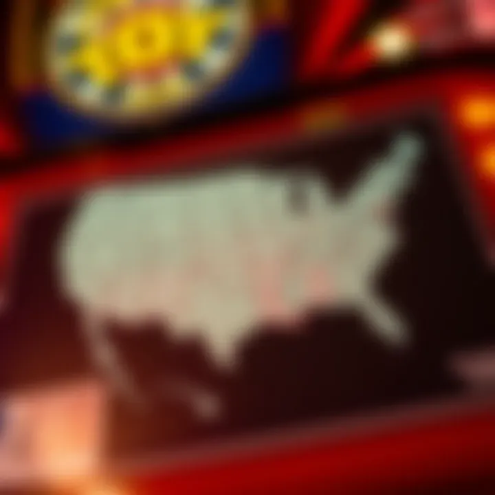 Map highlighting regions with the best scratch-off ticket odds