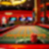 Vibrant depiction of Stake Plinko layout with chips