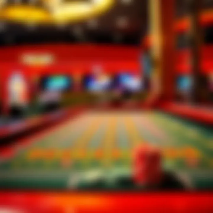 Vibrant depiction of Stake Plinko layout with chips