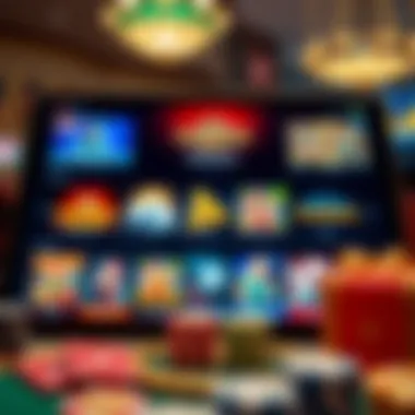 A captivating online casino interface showcasing various games