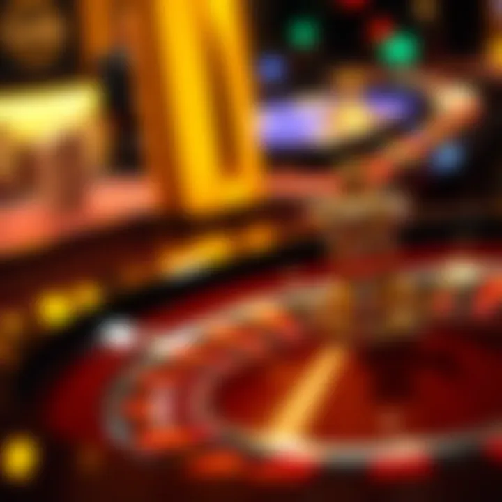 The Thrill of Roulette: Chance vs Strategy A roulette wheel spinning with anticipation and excitement