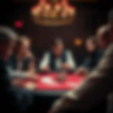 Historical Evolution of Poker A historical depiction of poker's evolution into strip poker
