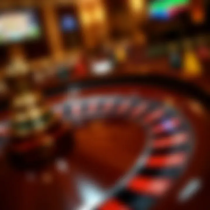 Exploring Betting Options on the Roulette Wheel Roulette wheel showcasing various betting options