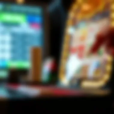 Visual representation of wagering requirements in online slots